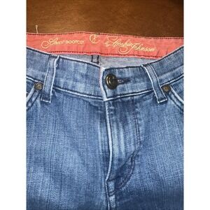 CJ by Cookie Johnson Bootcut Denim Jeans Sz 25 Signed By Cookie!